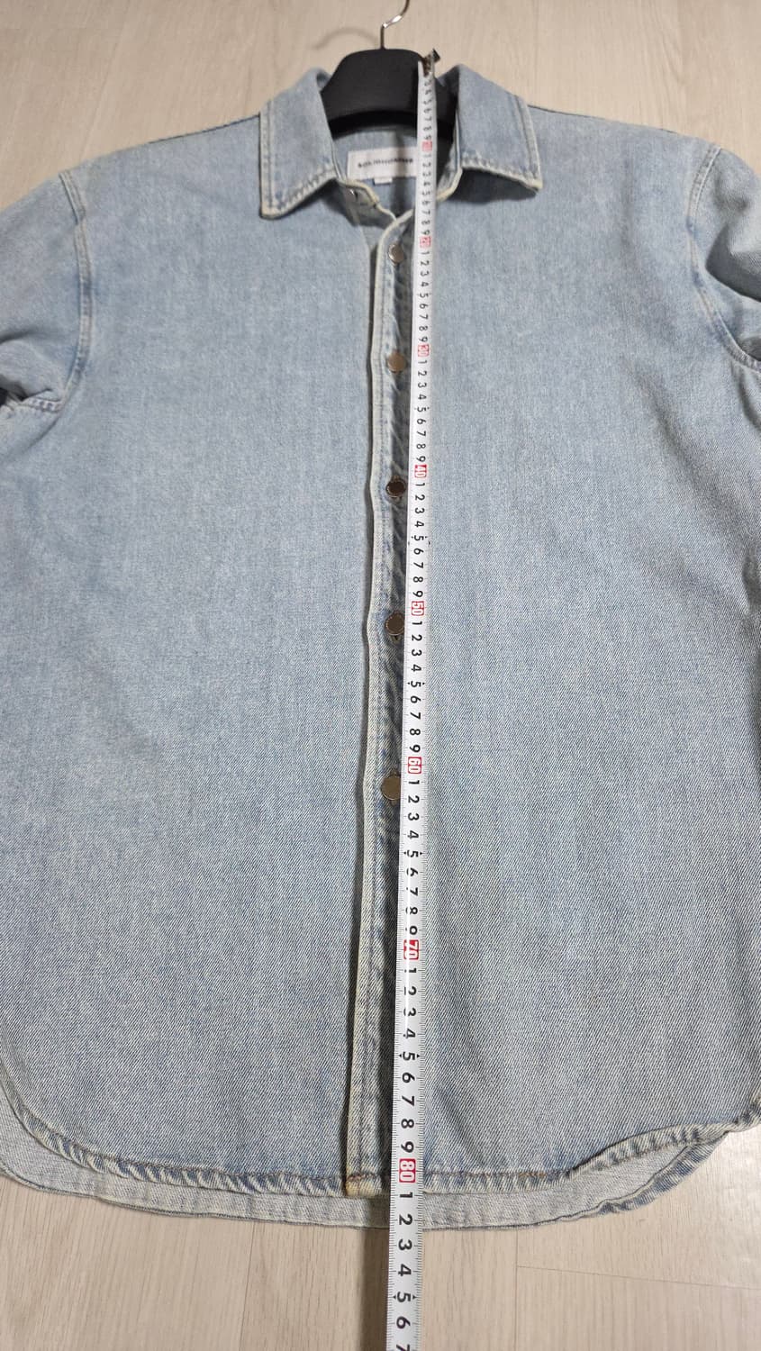 (착샷) 솔리드옴므 데님 셔츠 자켓  상품이미지8