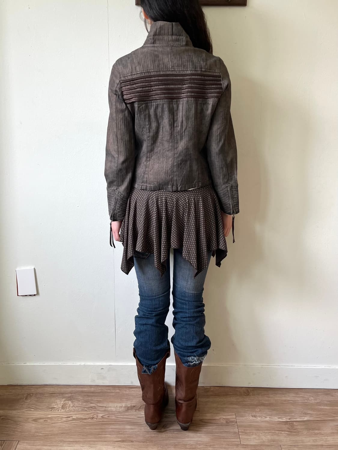 neuf cent neuf 바이커 자켓 상품이미지10