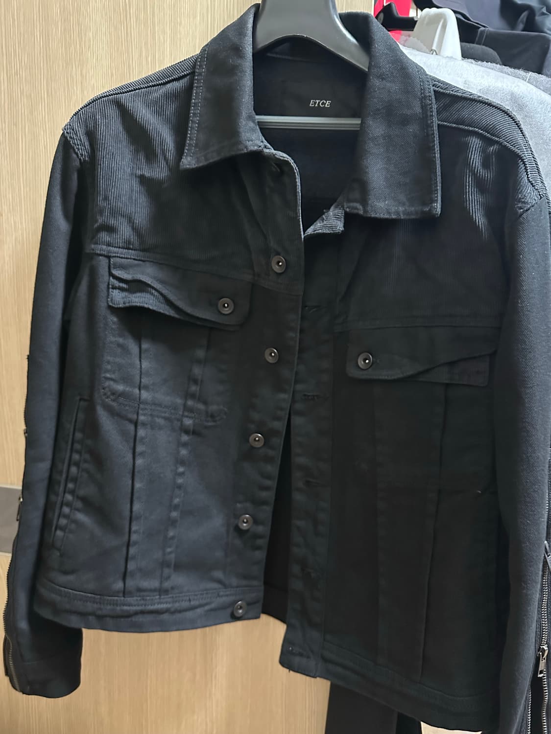 etce 지퍼 트러커자켓 상품이미지1