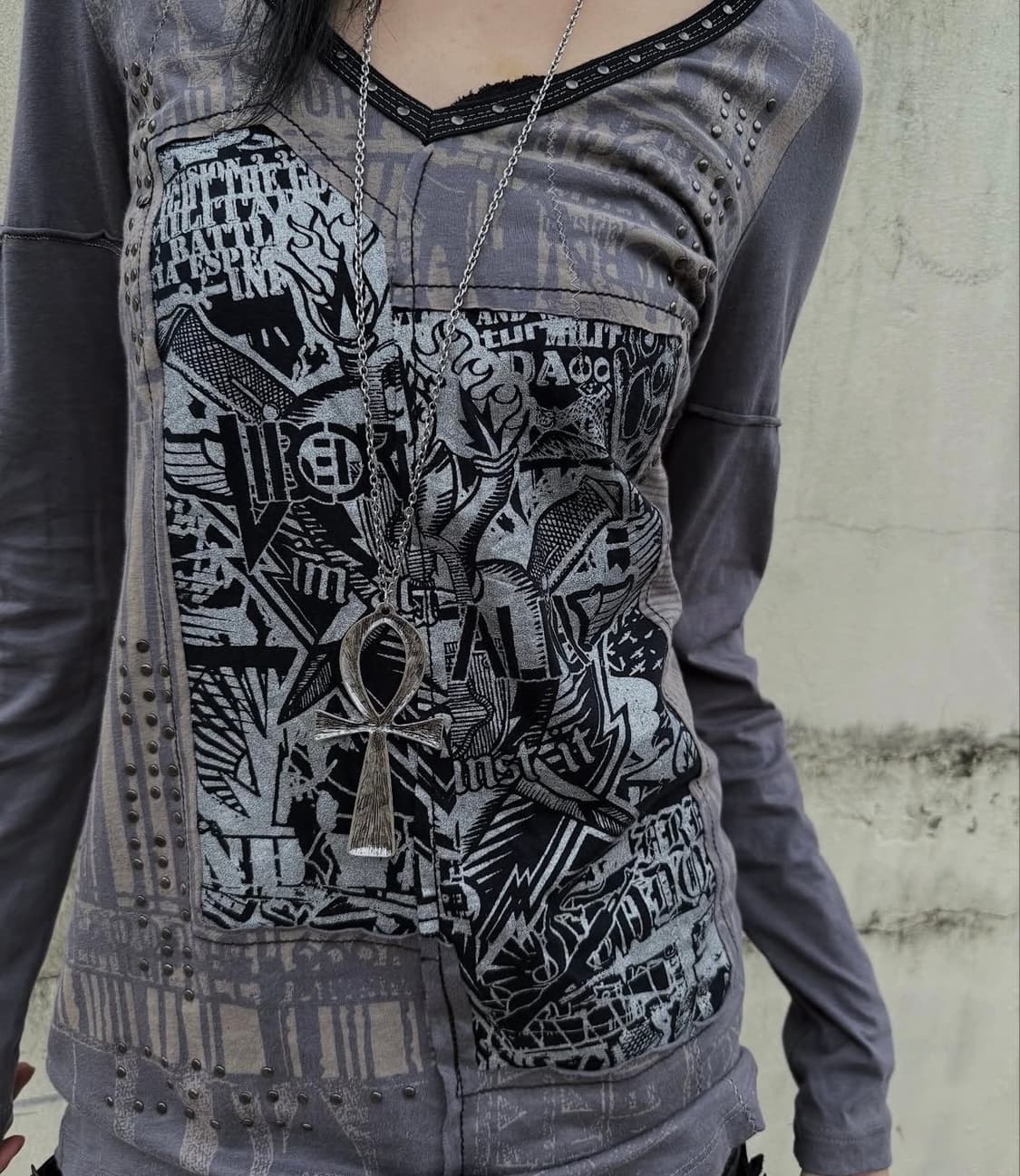 Studed Detail Top 상품이미지2