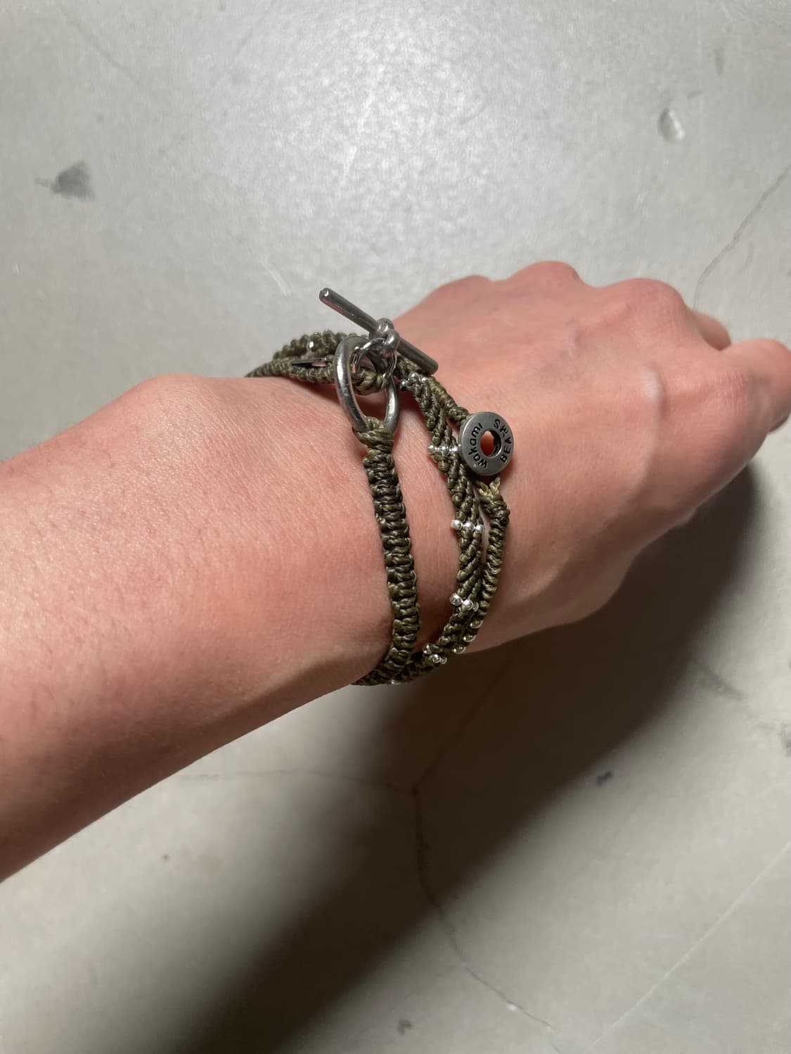 빔즈 BEAMS × Wakami Peace Bracelet 상품이미지3