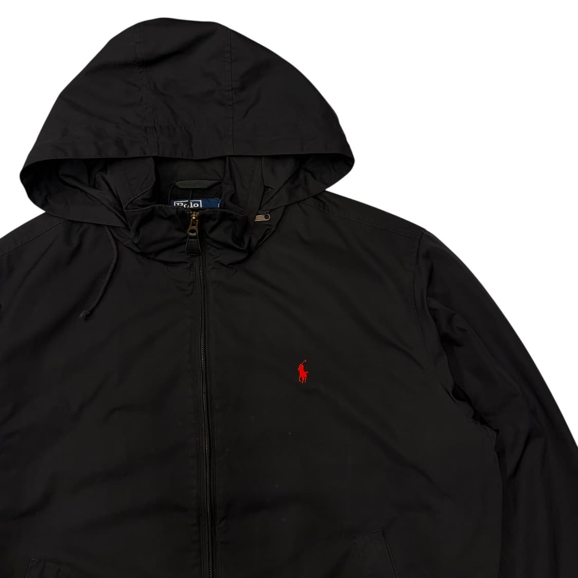 폴로 랄프 로렌 블랙 폴르쉘 페리 자켓 XL 상품이미지2