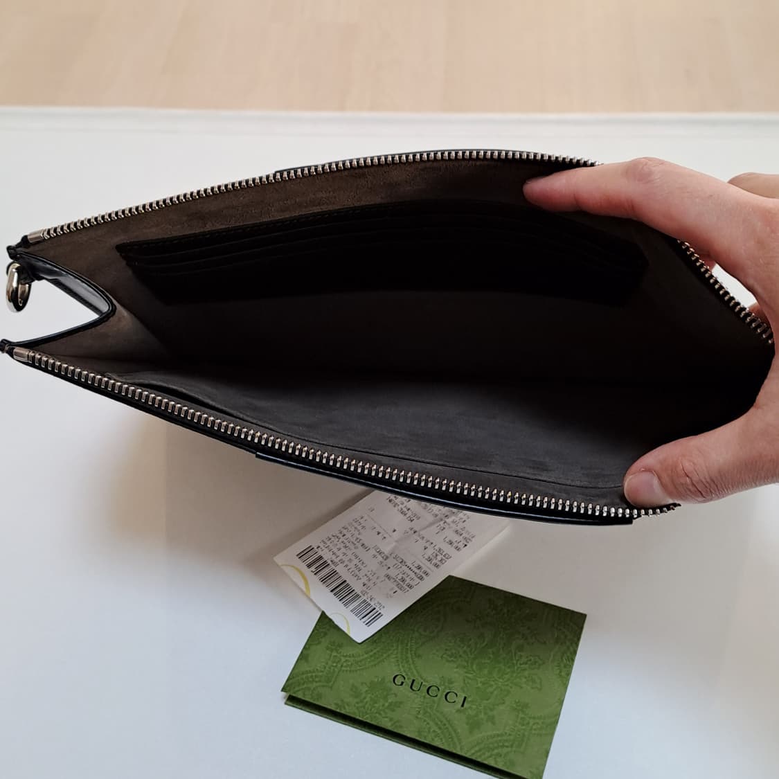139 -> 22 [100%/정품] 구찌 에덴 GG 수프림 클러치 상품이미지10