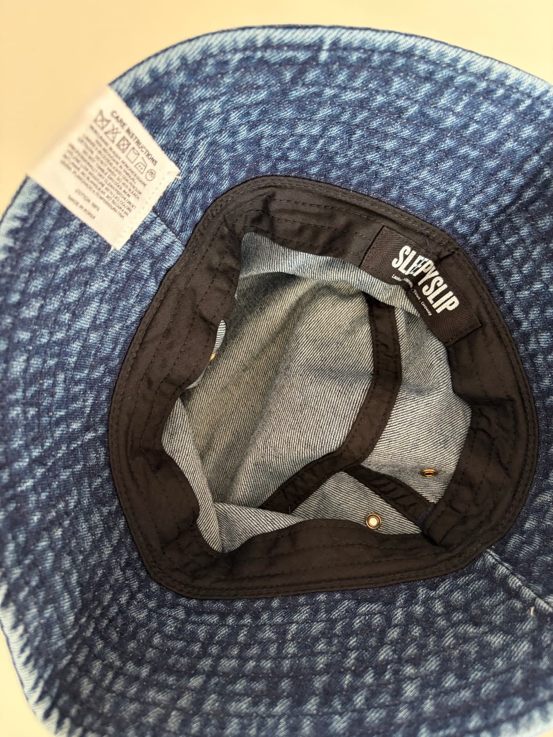 슬리피슬립 데님 버킷햇 상품이미지4