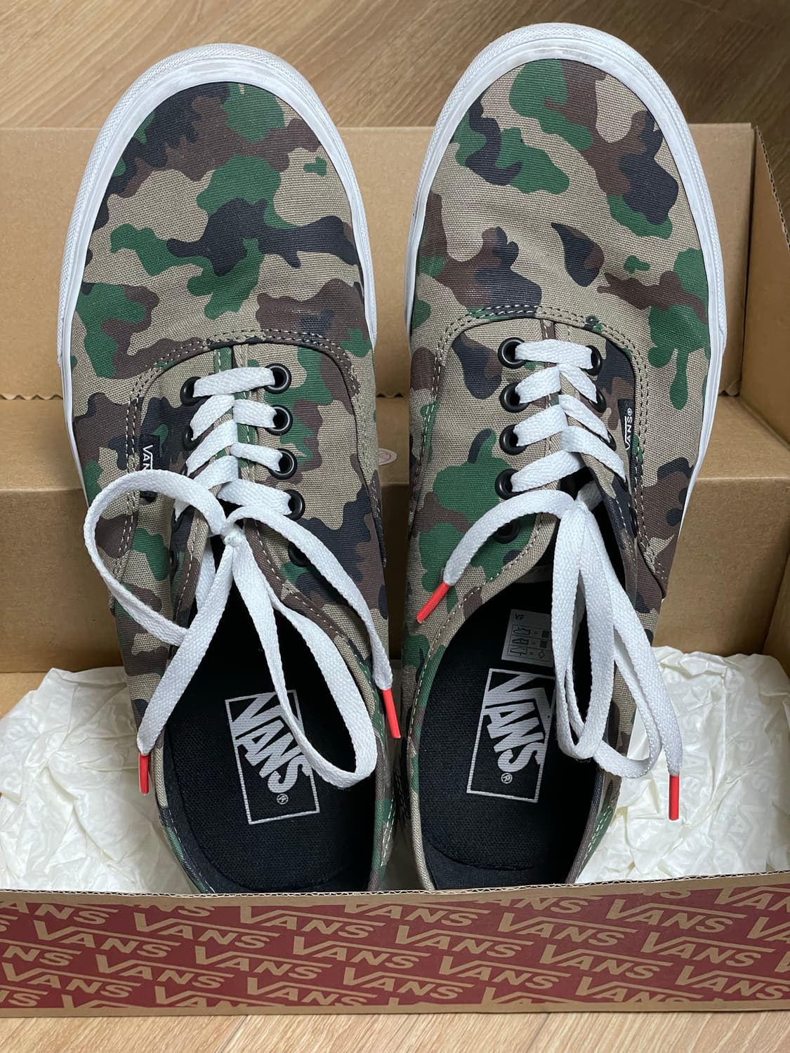 반스 어센틱 카모 올리브 상품이미지3