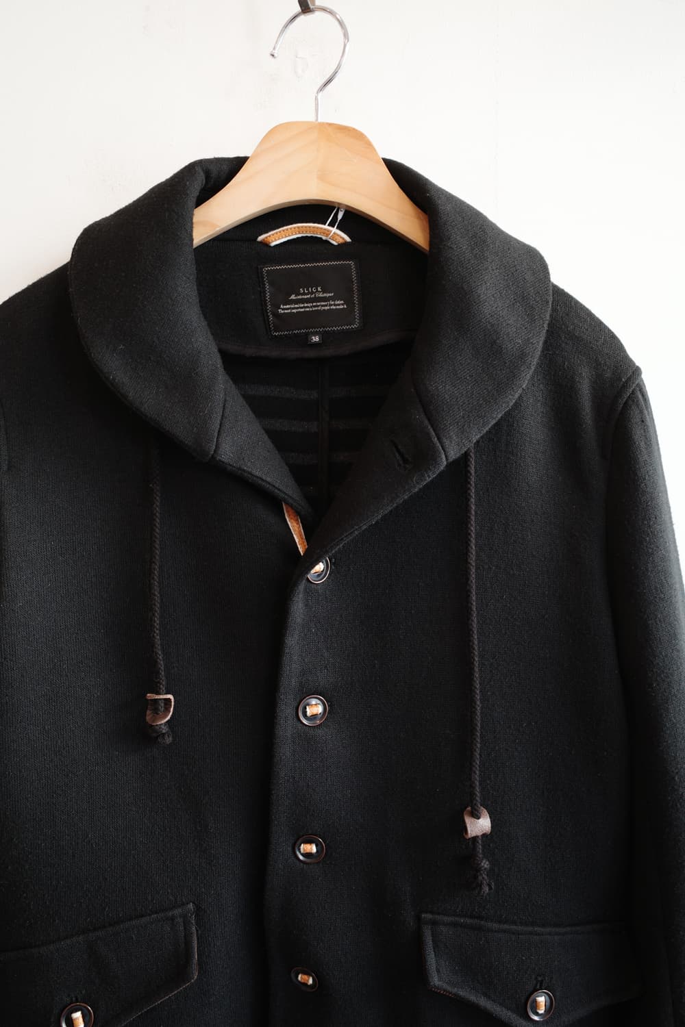 SLICK 숄카라 숏 코트  상품이미지2