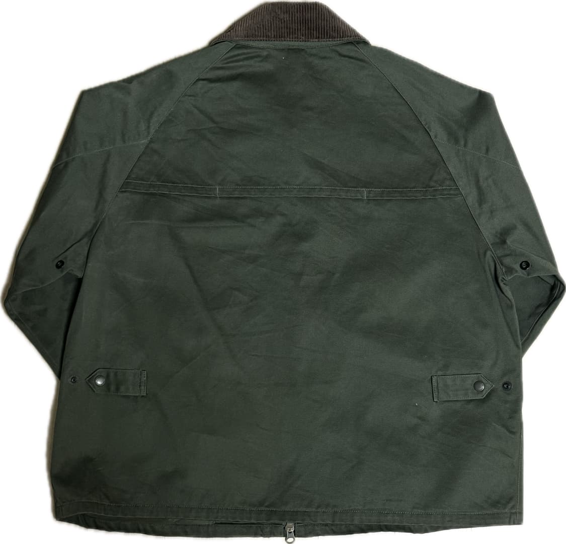 아웃스탠딩 코듀로이 칼라 숏 자켓 올리브 그린 상품이미지2