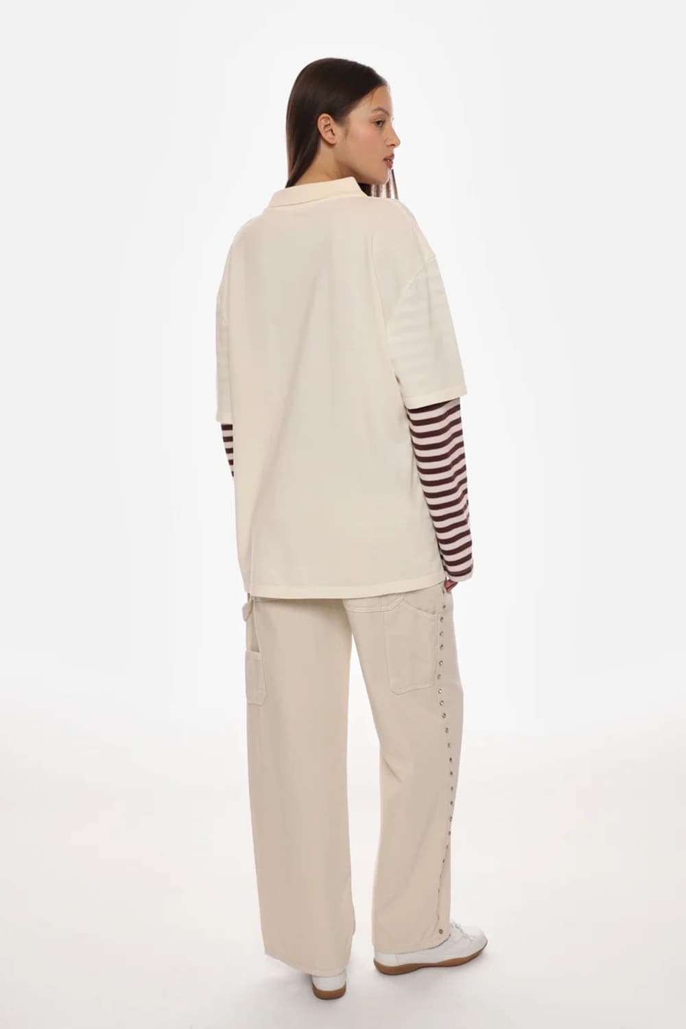 [XS,S,M]샌디리앙 26ss DEW 티셔츠/크림 상품이미지3