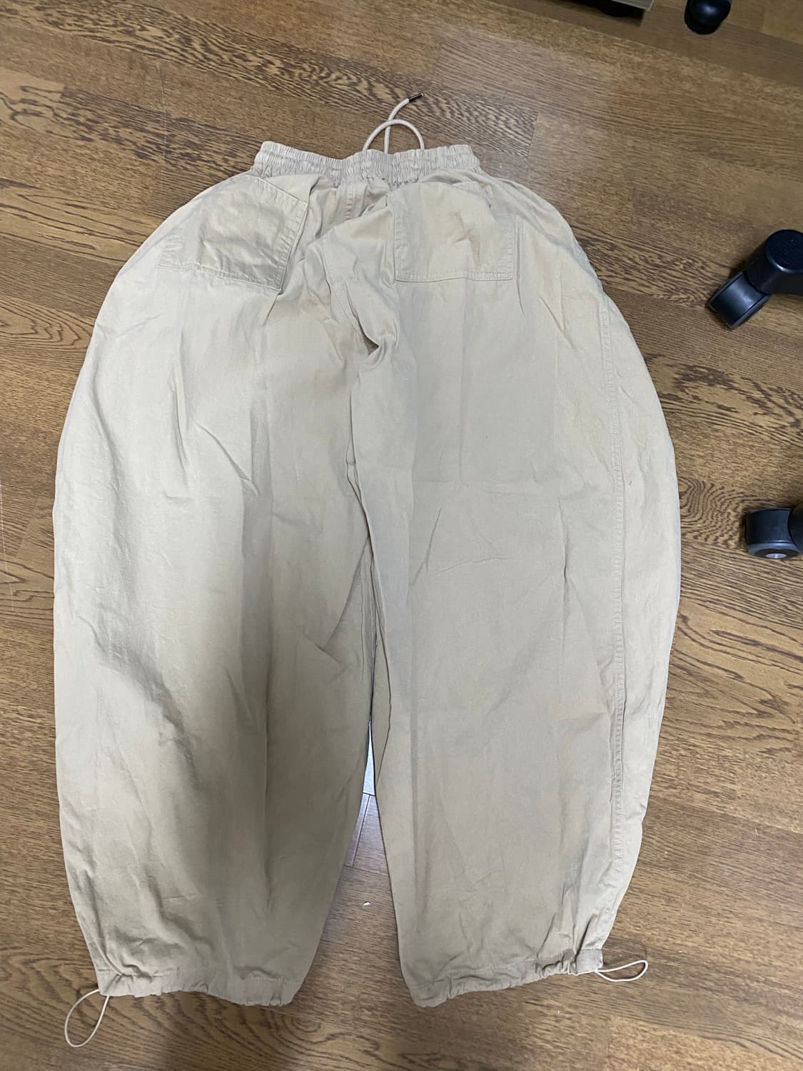 가더 벌룬핏 베이지 팬츠 os 상품이미지2