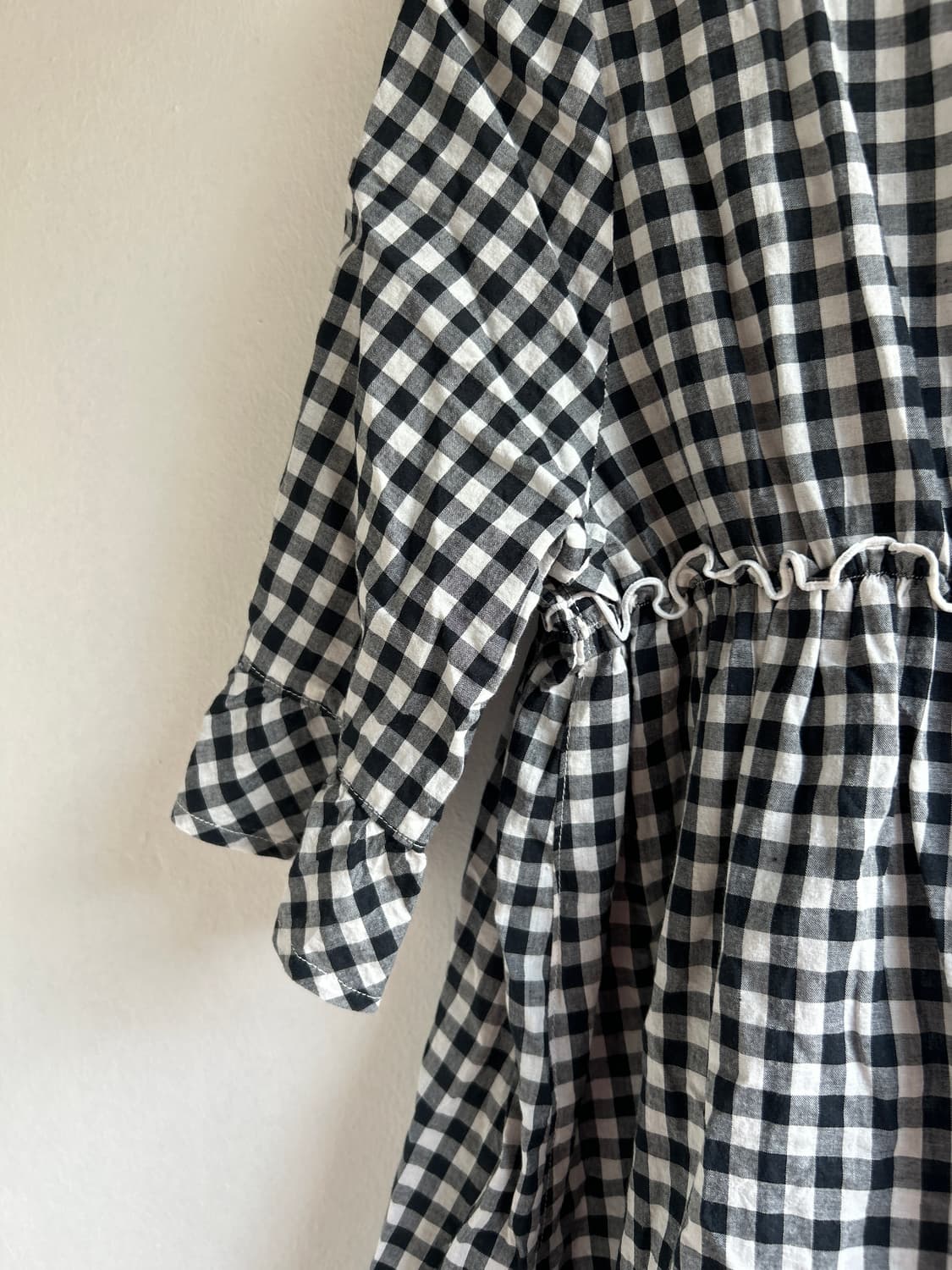 깅엄 블라우스  상품이미지9