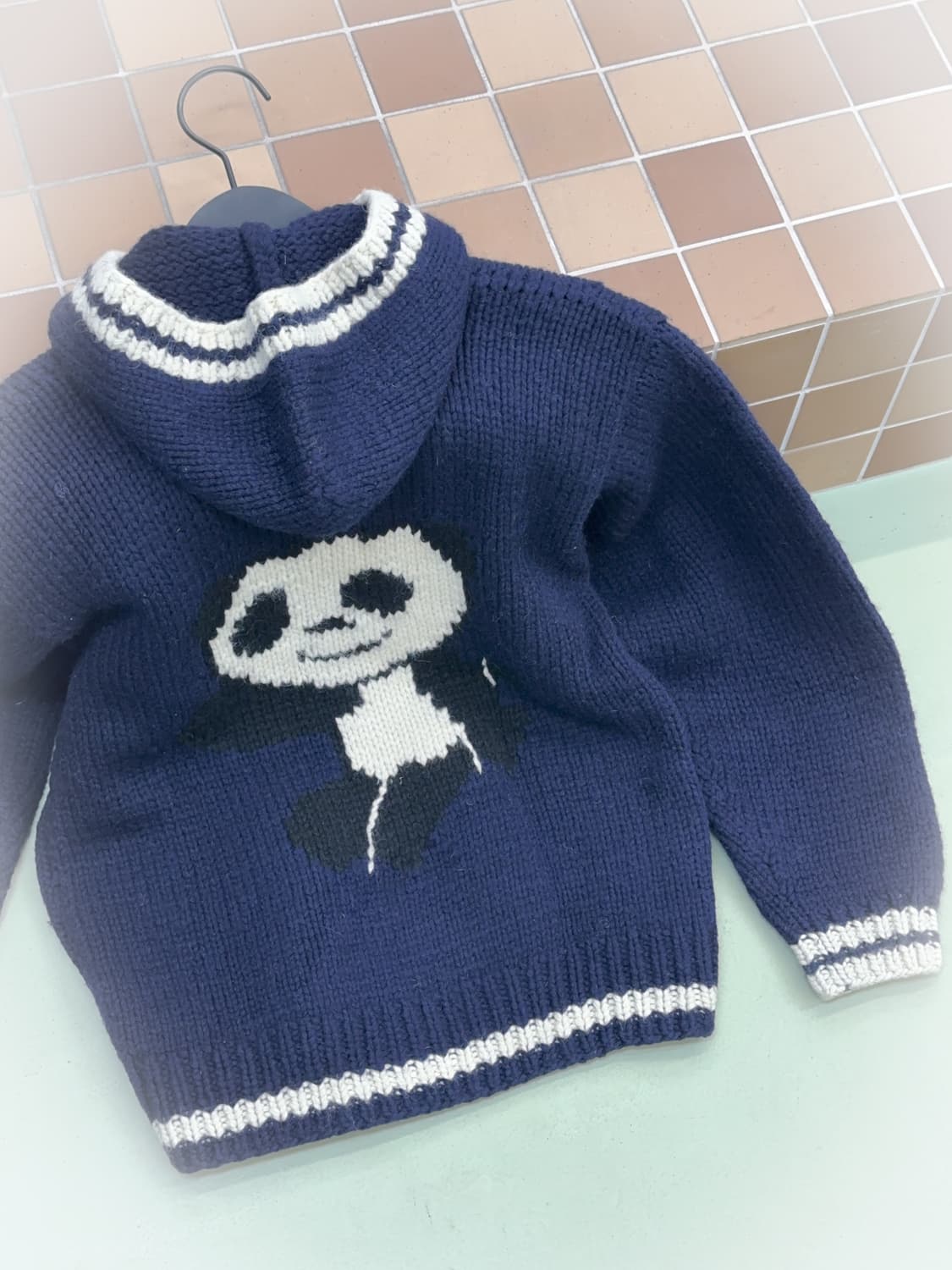 panda knit hd zip up 상품이미지1