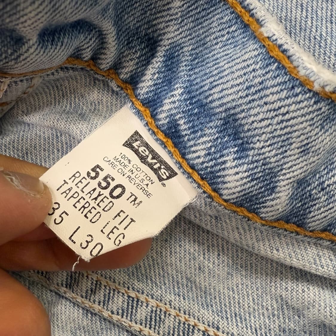 usa 리바이스 550 데님팬츠 r1840 상품이미지7