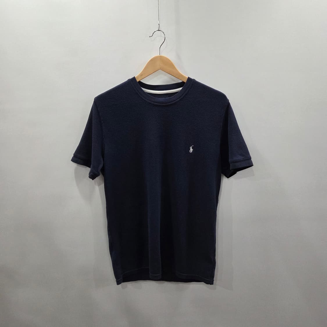 폴로랄프로렌 와플 반팔티 네이비 M  상품이미지1