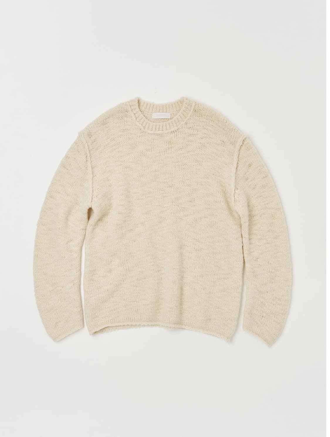 낫띵에브리띵 BALLOON SLEEVE SWEATER IN IVORY 상품이미지6