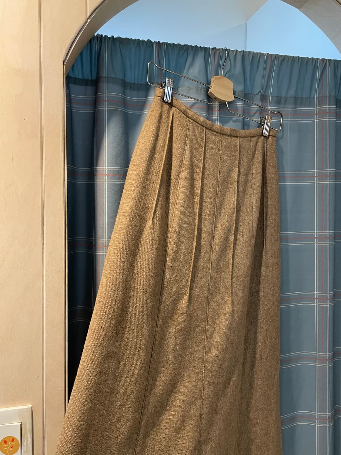 일본빈티지 디테일 롱스커트 상품이미지3