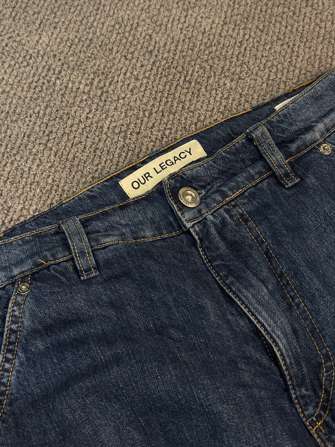 아워레가시 데님 셋업 재킷 48 팬츠 46 상품이미지7