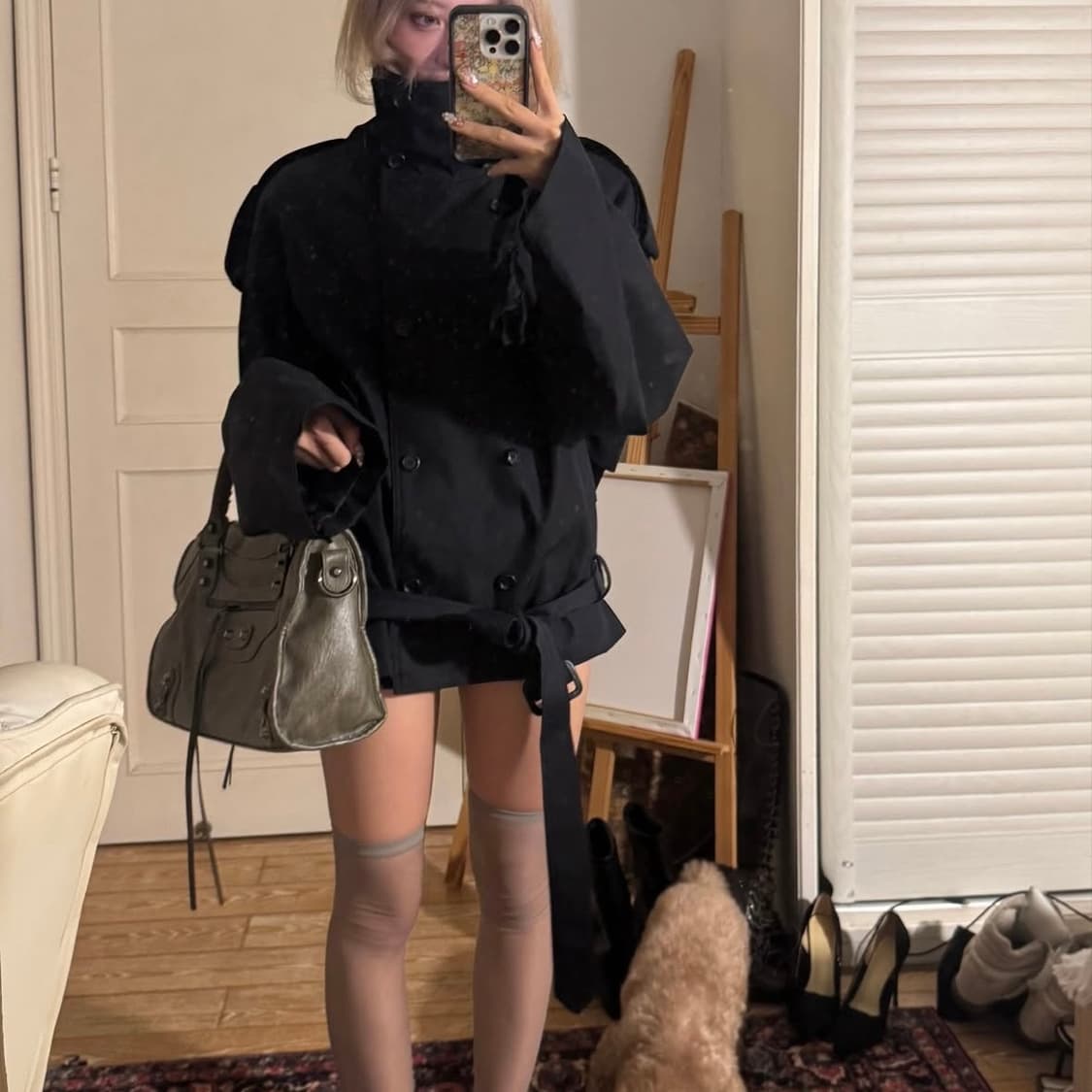 vintage trench coat 상품이미지1