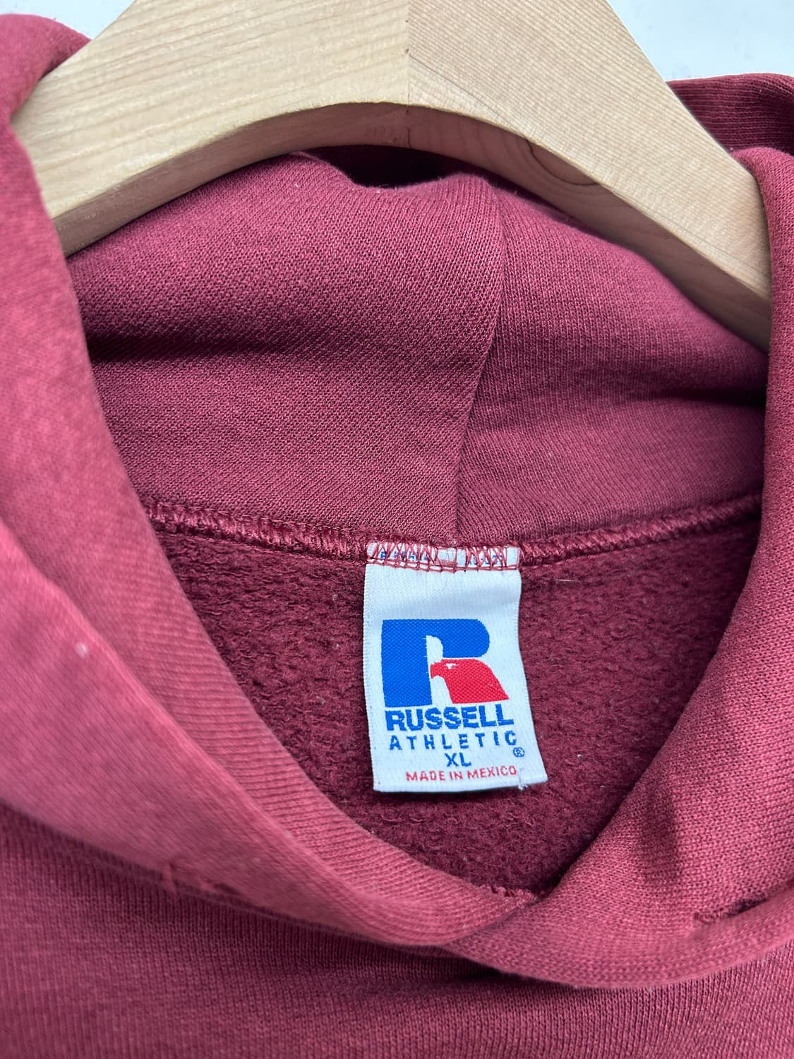 러셀 미네소타 버건디 후드티 상품이미지5