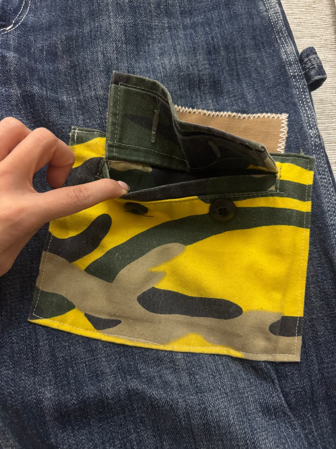 칼하트 카모 청바지 32 상품이미지4