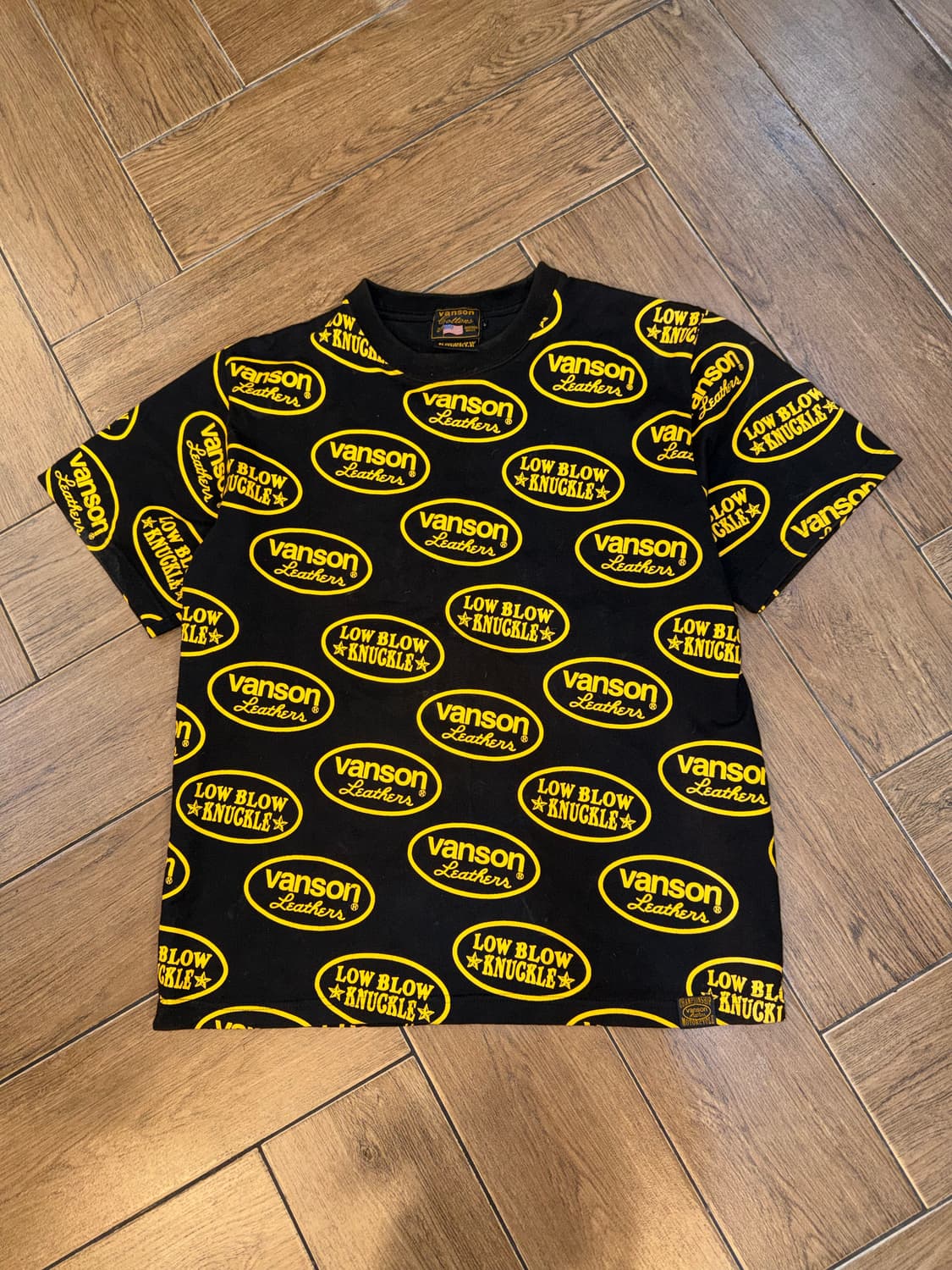 Vanson Leathers Full Logo T-shirt 상품이미지8