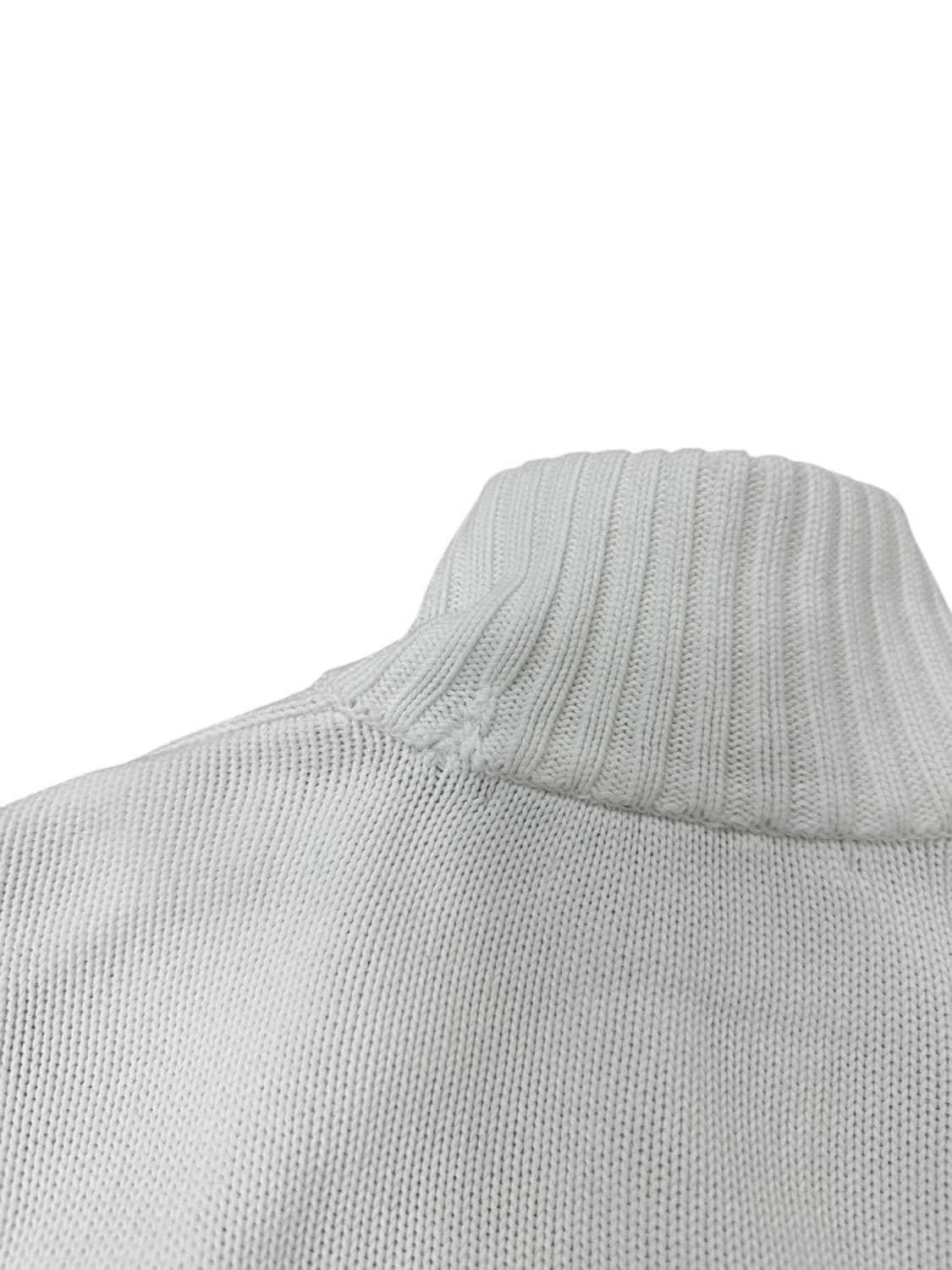 폴로 니트집업 화이트 (여성M) 상품이미지8