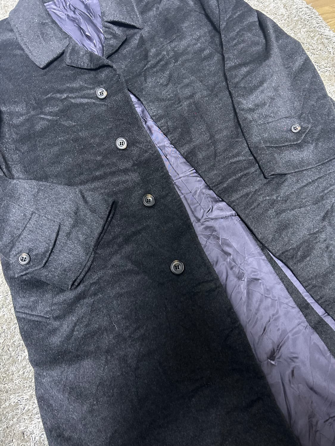 일본판 캐시미어 100프로 코트 사이즈 105~110 상품이미지2