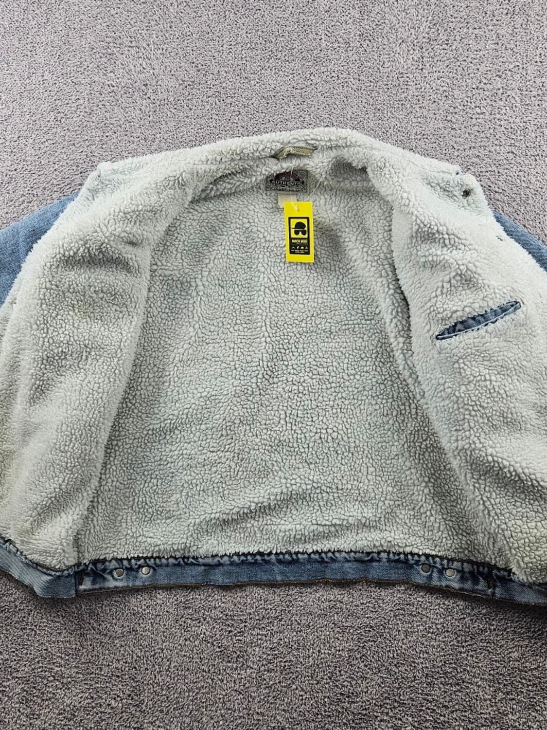 90's USA 리바이스 쉐르파 데님 트러커 자켓 ( XL )/11020 상품이미지10