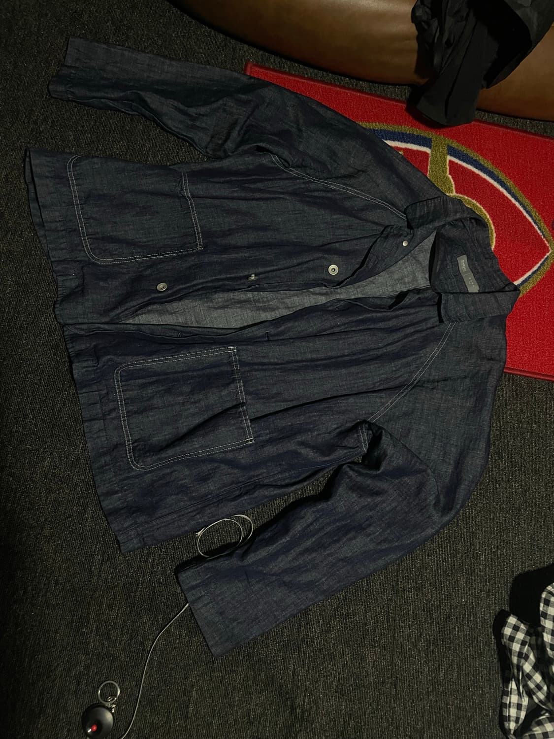 발루트x노운 데님초어자켓 상품이미지1