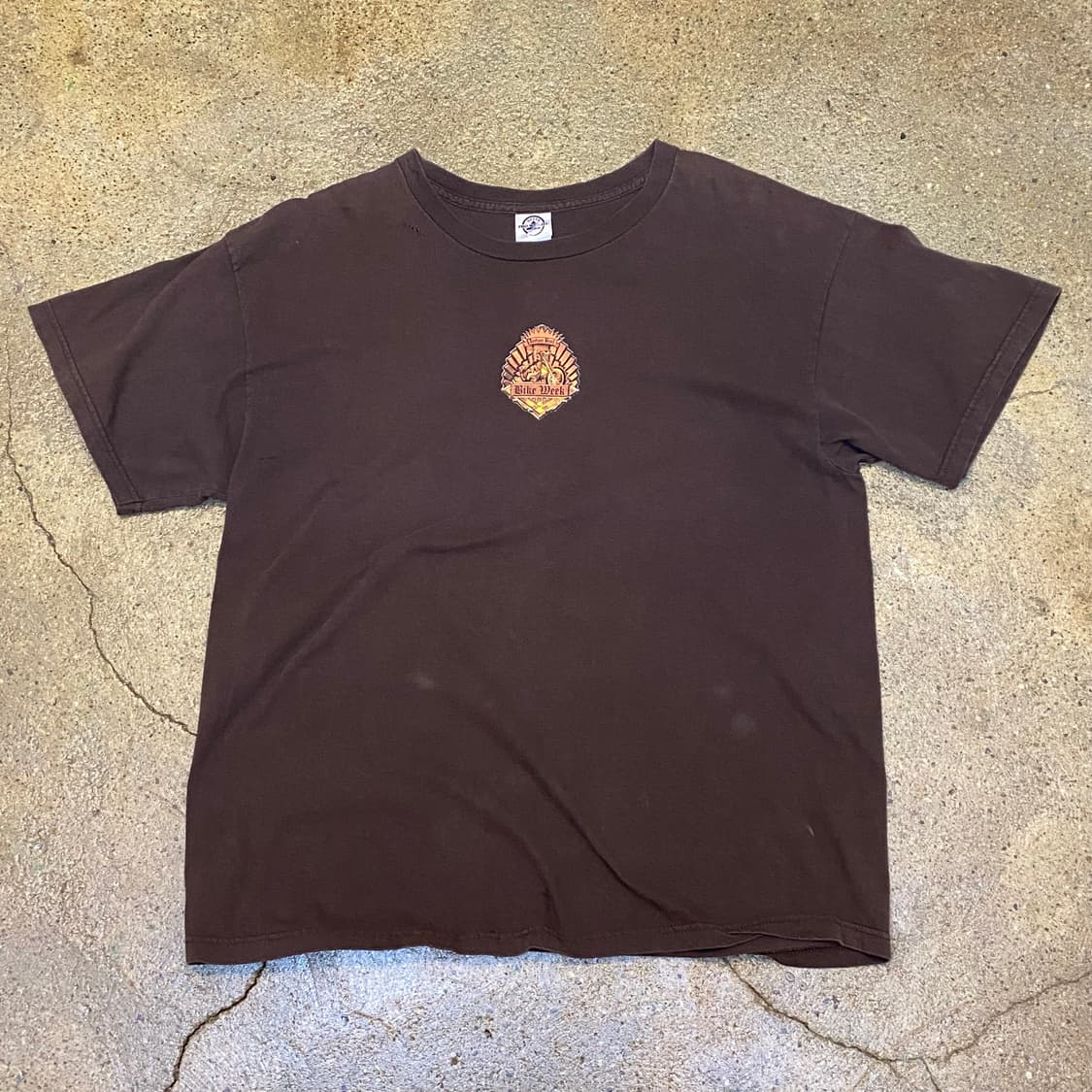 미국 빈티지 바이크위크 프린팅 반팔티 락티셔츠 상품이미지4