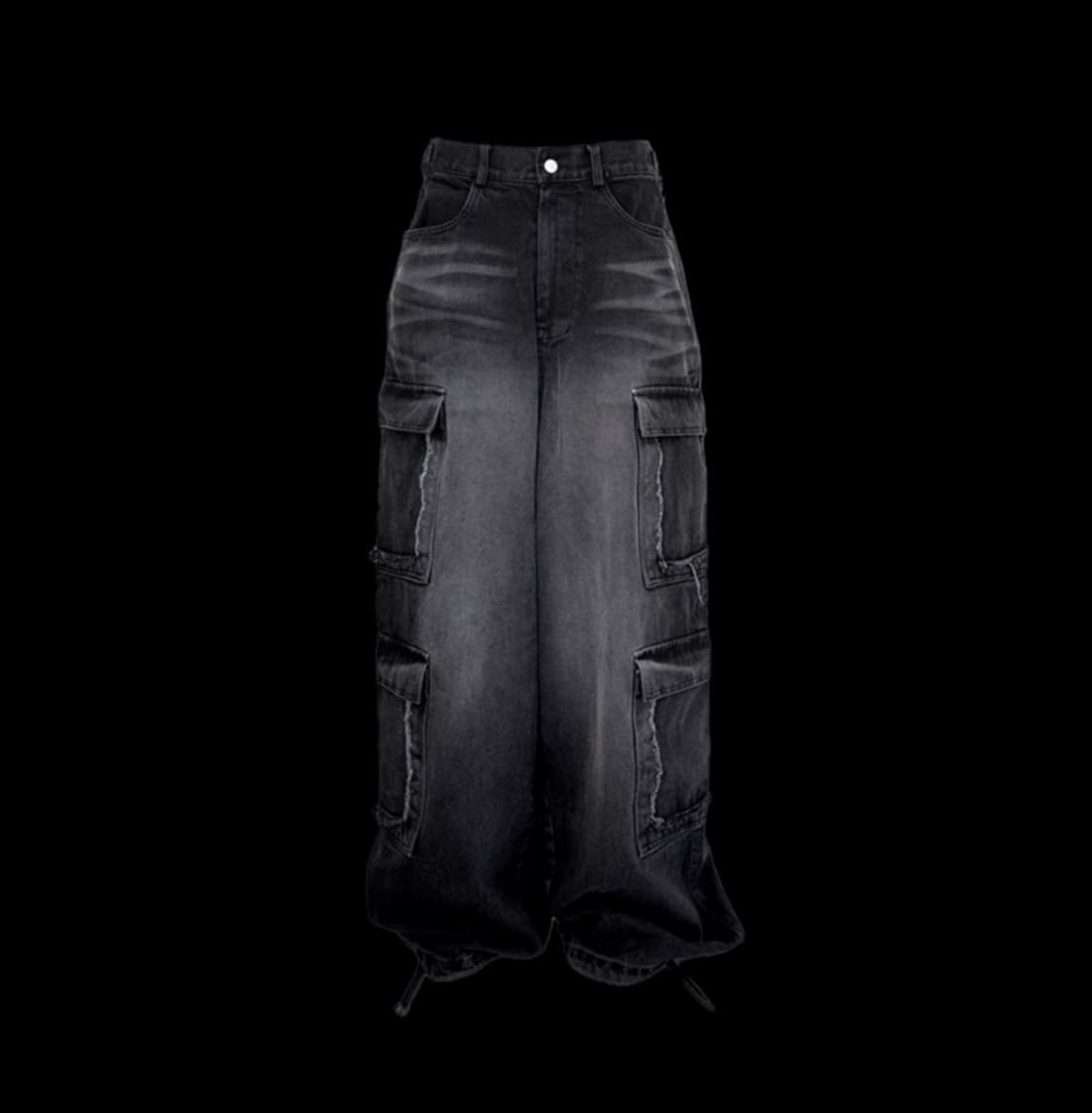 [M] Preoccupy 프리아큐파이 포 포켓 컷팅 와이드팬츠 상품이미지1