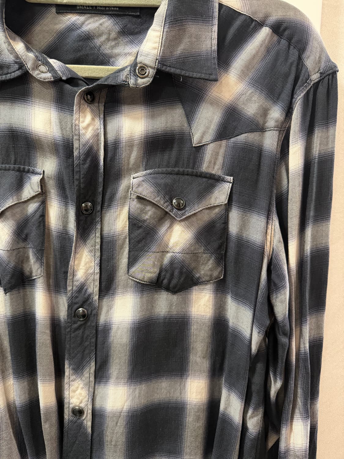 올세인츠 리오셀 체크 셔츠 상품이미지5