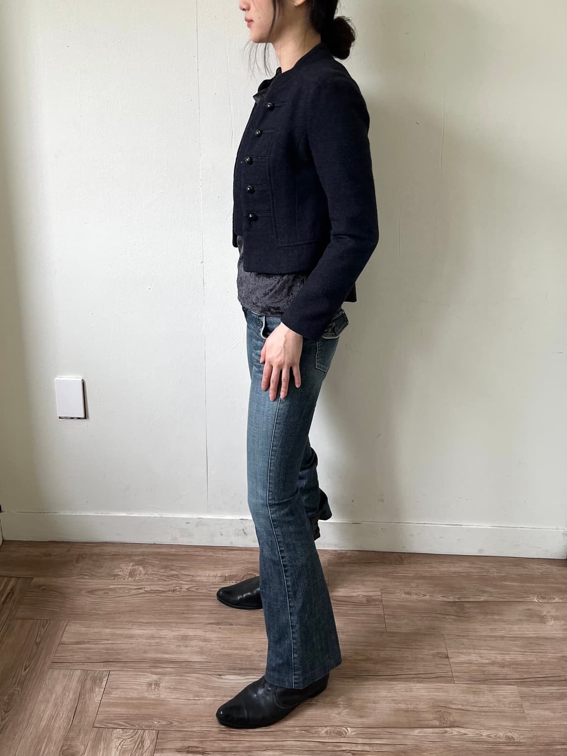 Roem 차콜 나폴레옹 자켓 상품이미지9