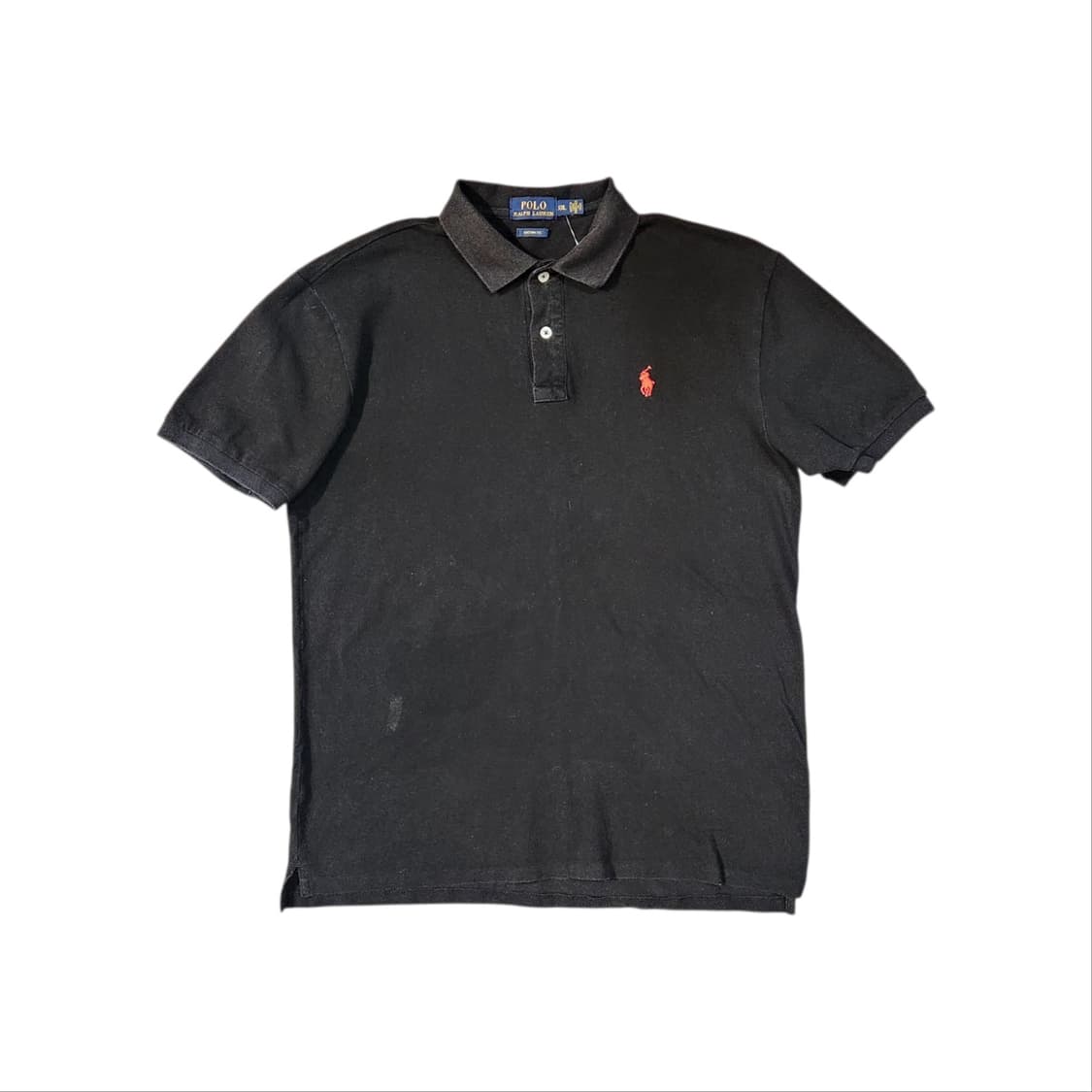 폴로 랄프로렌 블랙 PK 반팔 티셔츠 (2XL) 상품이미지1
