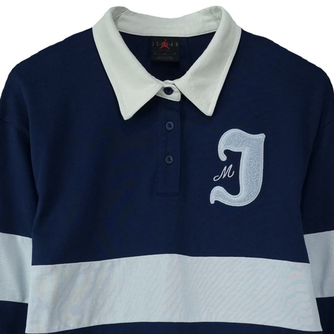 [나이키 조던] 그래픽 자수 럭비 셔츠 긴팔 카라티 M19549 상품이미지4