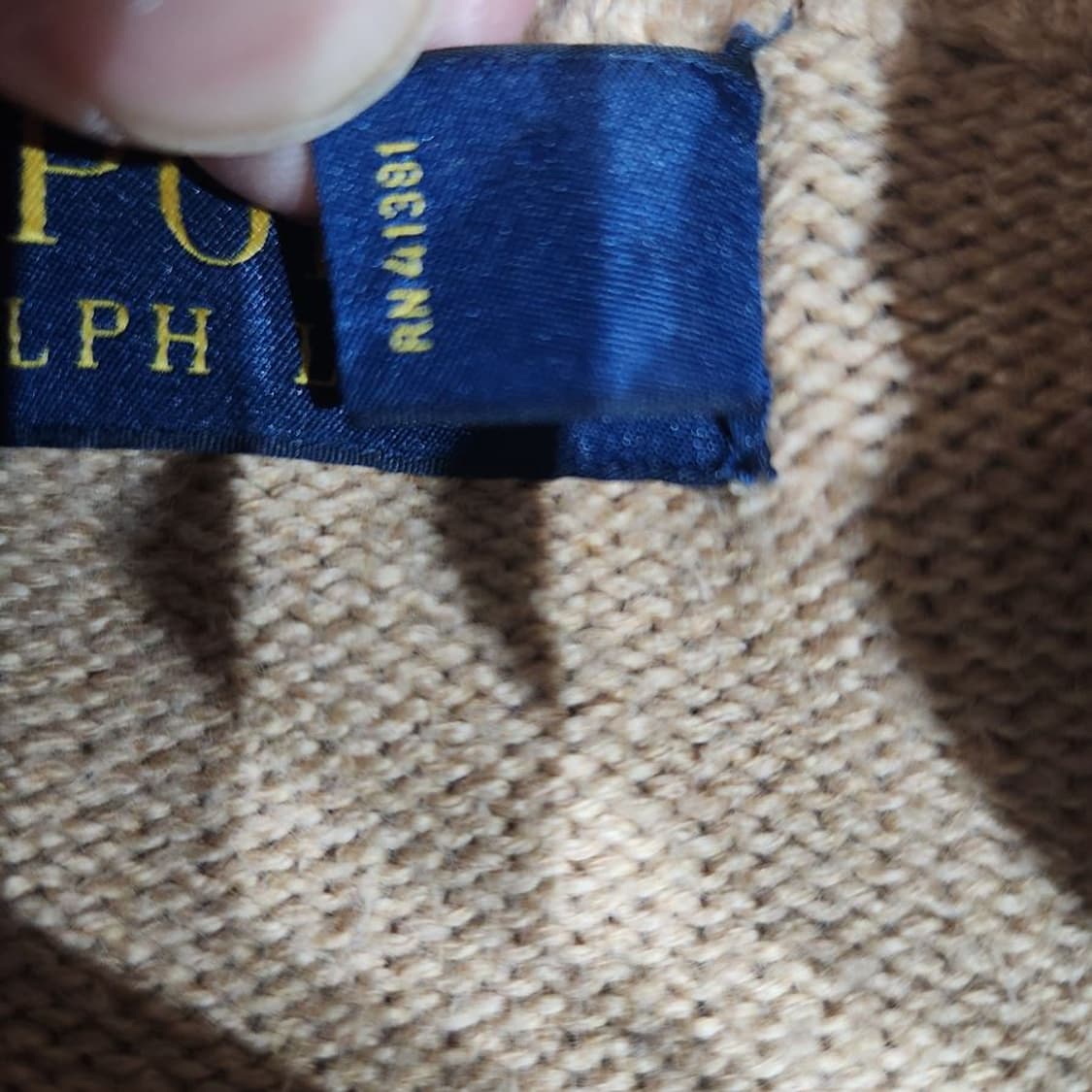 [남L]폴로랄프로렌 하프버튼 코튼 니트[Y63-047] 상품이미지9