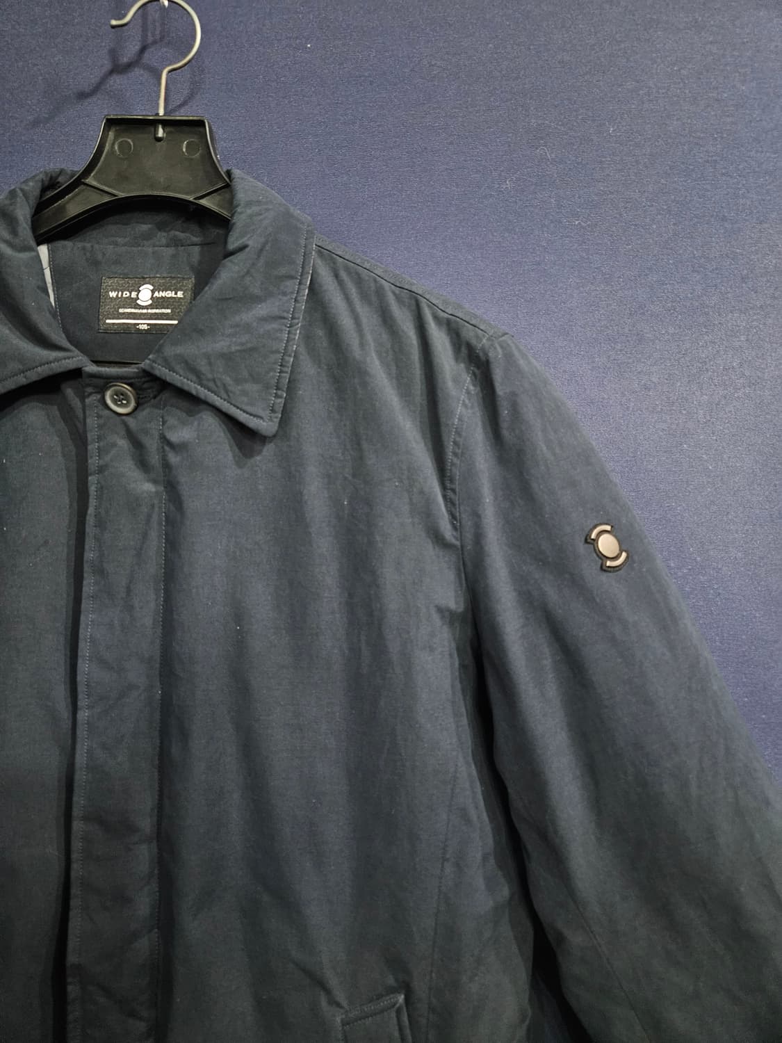 와이드앵글 다크네이비 남성 105 구스다운 패딩  상품이미지4