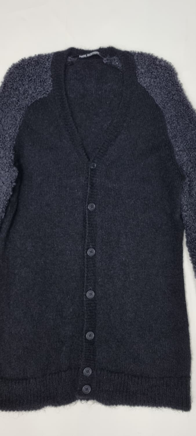 닐바렛 모헤어 ,울 가디건 S _ 남성 상품이미지2