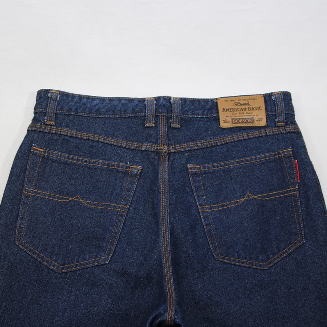 (착용컷) 80~90's BOBSON 데님 팬츠 (남성용 33.5) 상품이미지8