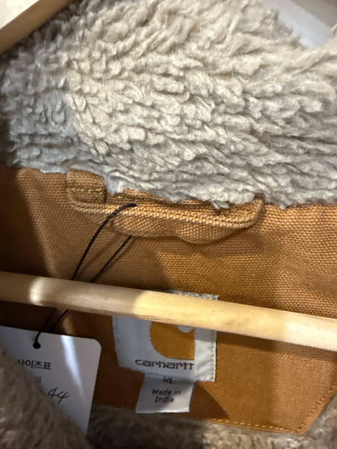 칼하트 카멜 플리스 베스트 조끼 상품이미지3