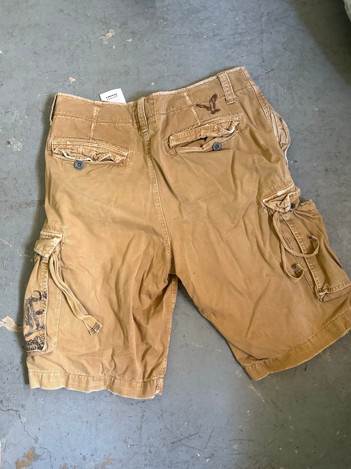 American Eagle 프린팅 카고 반바지 상품이미지3