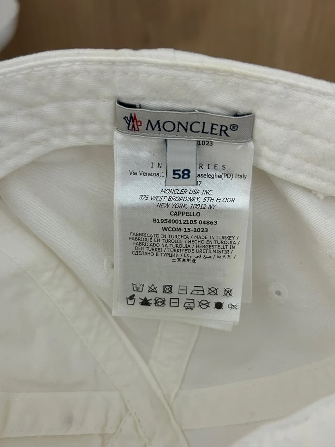 몽클레어 볼캡 상품이미지2