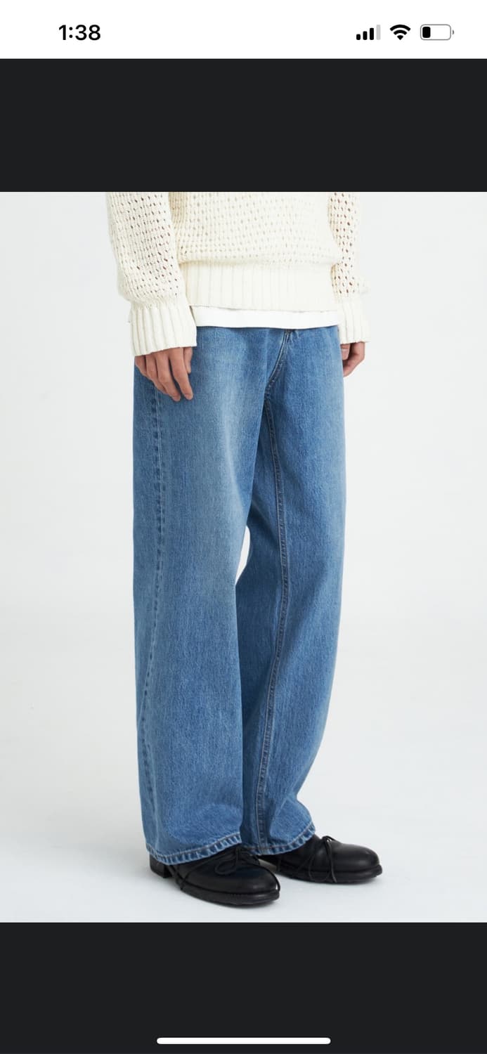 [M] Youth 22SS Wide Denim pant 상품이미지1
