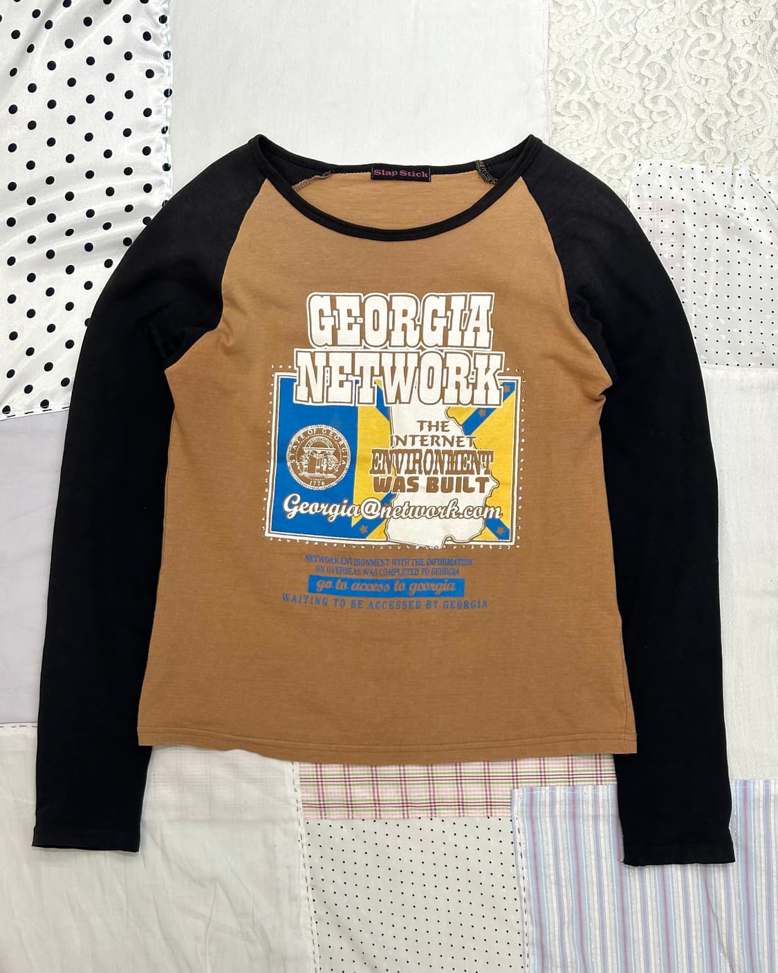 Slap Stick Y2K 큐빅 티셔츠 상품이미지6