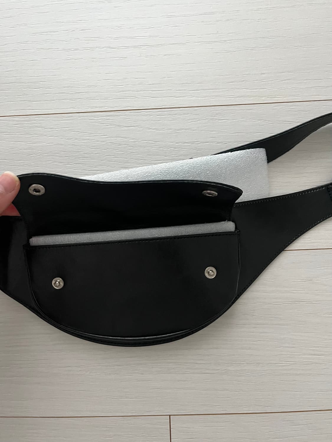 OSOI POCKET BELT 오소이 벨트백 블랙 상품이미지5