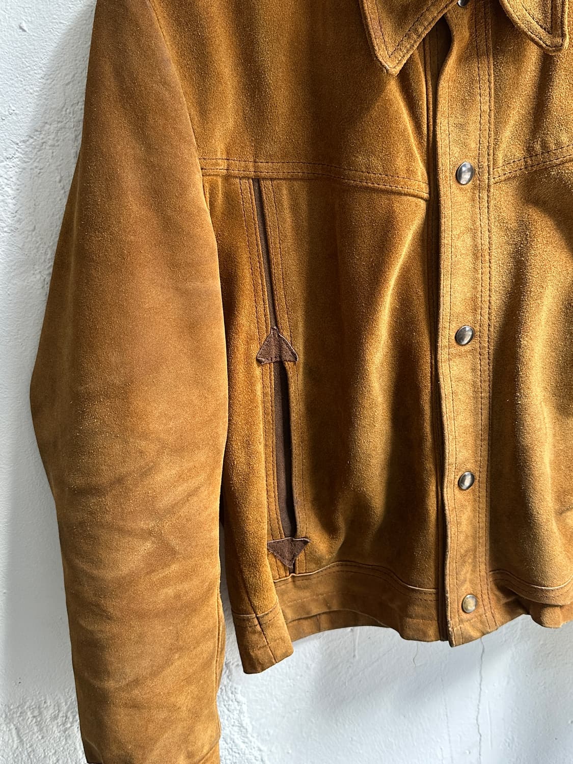 80's 빈티지 Sears 시어스 스웨이드 웨스턴 자켓 상품이미지5