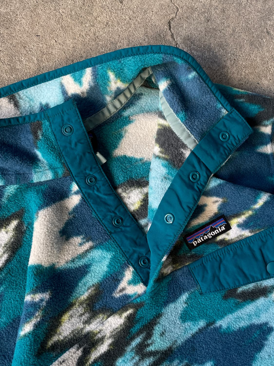 Patagonia Synchilla Trout Tails  Blue 상품이미지5