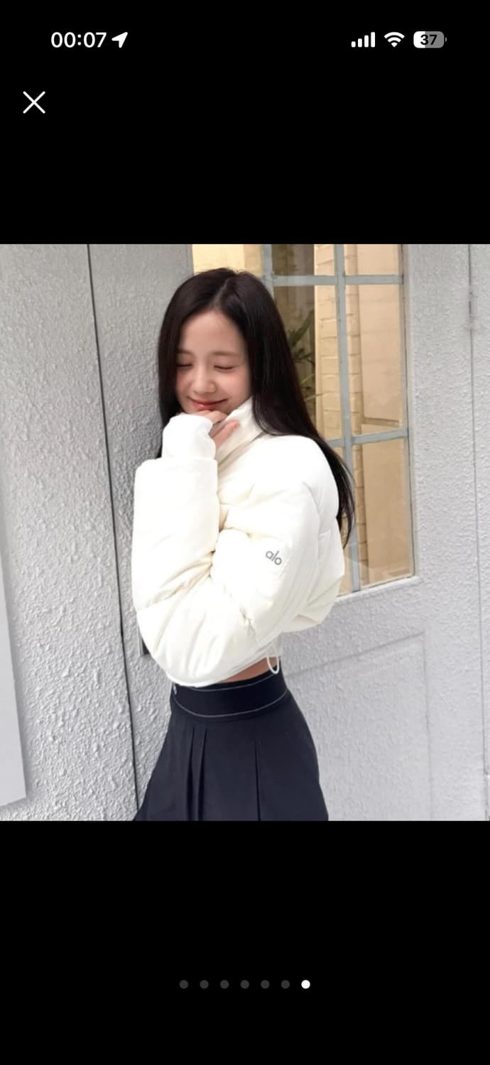 alo 알로 블랙 숏패딩 xs 상품이미지6