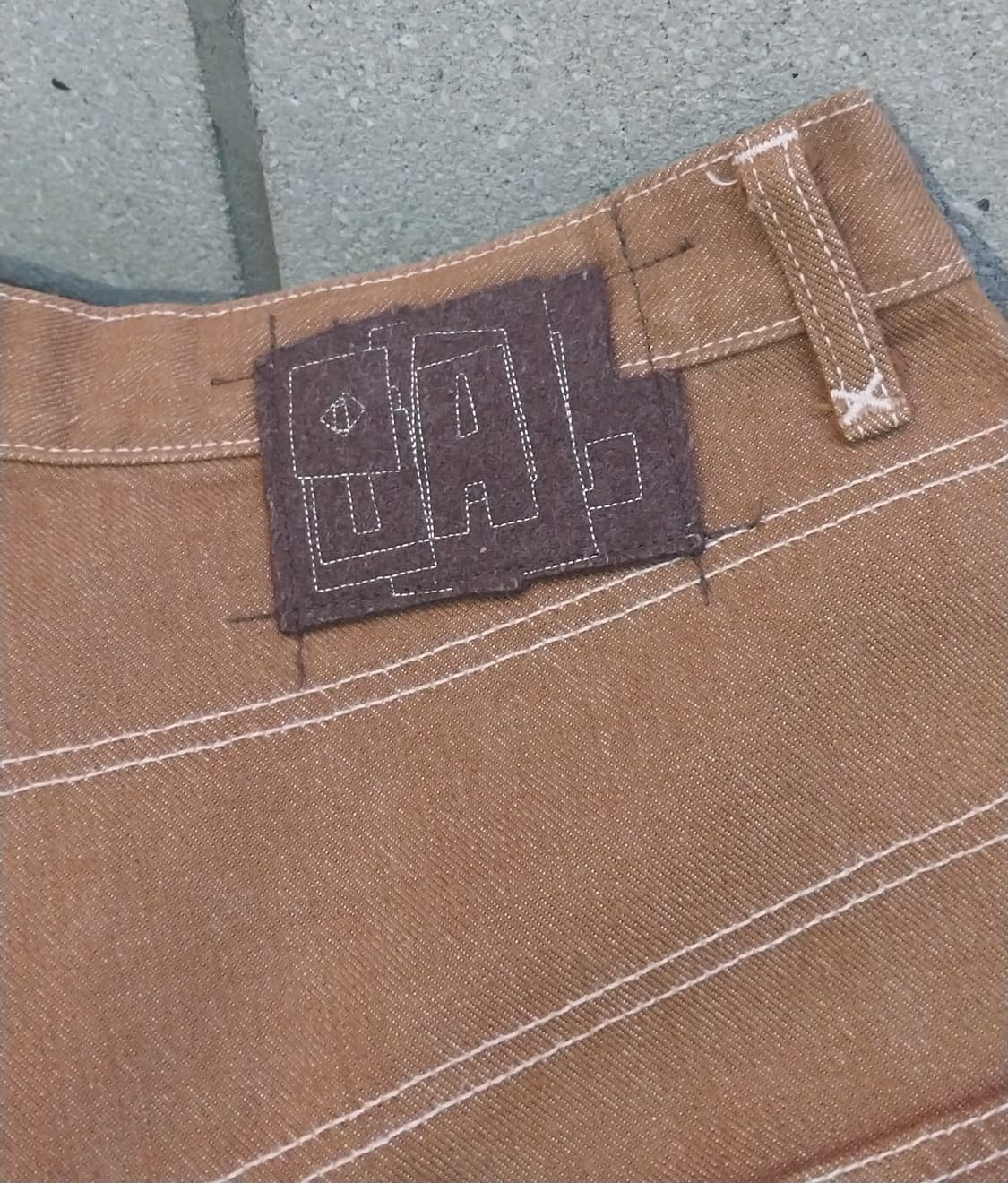 bal 데님 팬츠 BalanceWearDesign 브라운 발란스웨어디자인 상품이미지1