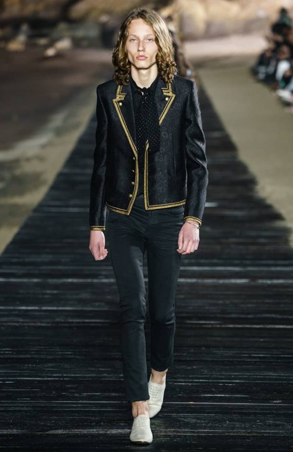 생로랑 블랙 금장 자켓 50 상품이미지1