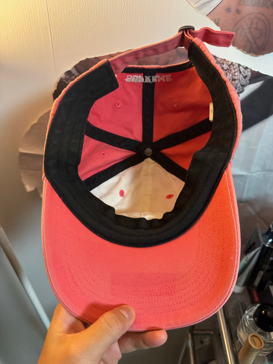 슈프림 24SS 뉴욕 아크 6-패널 핑크 볼캡 상품이미지6